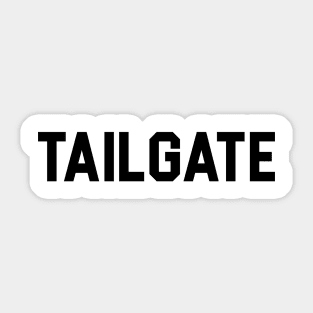 Tailgate Sticker